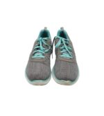 Adidasi dama Skechers 37, material textil, gri - imagine 3