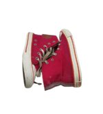 Tenisi copii Converse 32, material textil, rosu - imagine 4