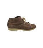 Botine dama Tamaris 40, piele, maro