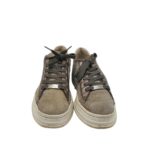 Adidasi dama Ara 37, piele intoarsa, bej - imagine 3