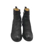 Botine dama Buffalo 38, piele, negru - imagine 3