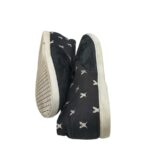 Pantofi barbati Vans 47, piele intoarsa, material textil, negru - imagine 4