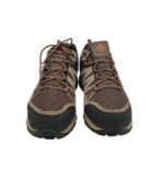 Adidasi barbati Columbia 47 , piele intoarsa, material textil, maro - imagine 3