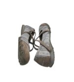 Balerini dama Skechers, 37, material textil, gri - imagine 4