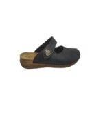 Saboti dama Inblu, 39, imitație de piele, negru