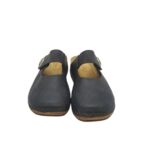 Saboti dama Inblu, 39, imitație de piele, negru - imagine 3