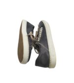 Adidasi dama Rieker 39, imitatie de piele, gri negru - imagine 4