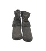 Cizme dama Graceland, 38, material textil, gri - imagine 3