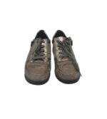 Adidasi dama Ara, 41, material textil, piele intoarsa, gri - imagine 3