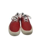 Tenisi barbati Vans, 44, piele, rosu - imagine 3