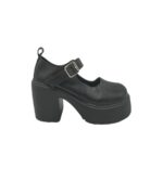 Pantofi dama 38, imitație de piele, negru