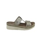 Saboti dama Rieker, 41, imitație de piele, gri