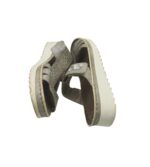 Saboti dama Rieker, 41, imitație de piele, gri - imagine 4