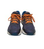 Adidasi barbati Asics, 46, material textil, gri albastru - imagine 3