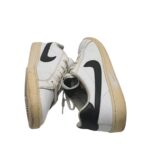 Adidasi barbati Nike, 43, imitație de piele, piele, alb - imagine 4