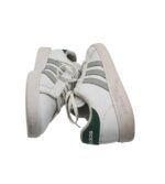 Adidasi barbati Adidas, 42, imitație de piele, alb gri - imagine 4