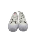 Tenisi copii Adidas Nizza Platform C 35,  material textil, alb - imagine 3