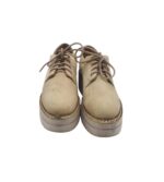 Pantofi dama Tamaris, 38, piele intoarsa, crem - imagine 3