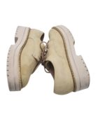 Pantofi dama Tamaris, 38, piele intoarsa, crem - imagine 4