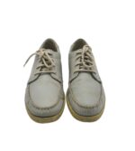 Mocasini barbati Clarks, 41, piele, gri - imagine 3