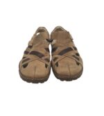 Sandale barbati Abis, 43, piele, maro - imagine 3