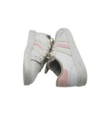 Adidasi dama Adidas, 36, imitație de piele, alb - imagine 4