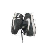 Adidasi dama Nike, 38, material textil, piele intoarsa, negru - imagine 4