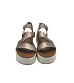 Sandale dama Inuovo, 40, piele, auriu - imagine 3