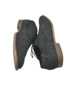 Pantofi barbati Bugatti, 43, piele intoarsa, negru - imagine 4