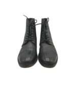 Ghete barbati Silver Street, 45, piele, negru - imagine 3