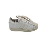 Adidasi dama Adidas Superstar, 38, imitație de piele, piele, alb