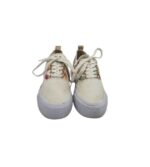 Tenisi dama Fila, 38, material textil, alb verde - imagine 3