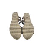 Sandale dama Gabor 40, material textil, gri - imagine 5