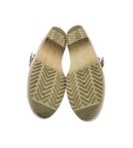 Saboti dama Toffeln, 38, piele, alb - imagine 5