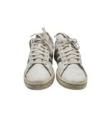 Adidasi dama Adidas, 39, imitație de piele, piele intoarsa, alb - imagine 3