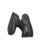 Pantofi dama Maripe, 40, imitație de piele, piele intoarsa, negru gri - imagine 4