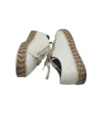 Espadrile dama Jana, 37, imitație de piele, alb - imagine 4