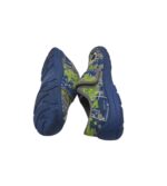 Papuci de casa copii Bambulini, 36, material textil, albastru verde - imagine 4