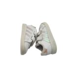 Adidasi copii Adidas 21, imitatie de piele, alb - imagine 4