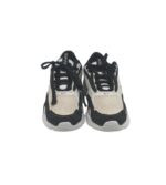 Adidasi dama  Nike 36, material textil, negru alb - imagine 3