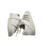 Adidasi dama Adidas 41, imitatie de piele, alb  gri - imagine 4