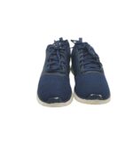 Adidasi dama Skechers 40, material textil, bleumarin - imagine 3