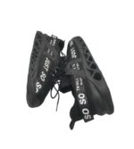 Adidasi barbati Fashion 46, material textil, negru - imagine 4