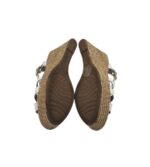 Sandale dama Unisa, 37, piele, alb - imagine 5