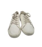 Tenisi barbati, 46, imitație de piele, alb - imagine 3