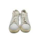 Adidasi dama 38, imitație de piele, alb, imblanite - imagine 3