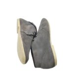 Botine dama No brand, 39, piele intoarsa, gri - imagine 4