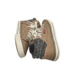 Tenisi copii Venice, 37, imitație de piele, maro - imagine 4