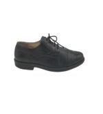 Pantofi barbati Salamander, 42, piele, negru