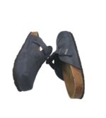 Saboti barbati Relaxx, 42, imitație de piele, bleumarin - imagine 4